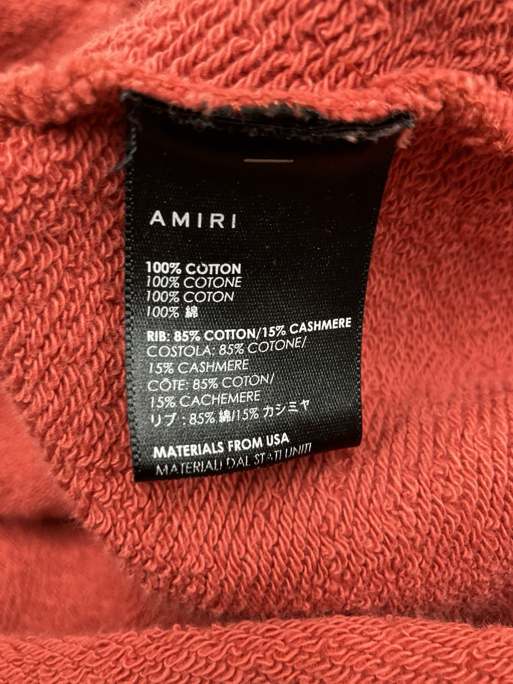 Size XXL - Amiri Star Circle Embroidered Cotton Hoodie | GOOD CONDITION!