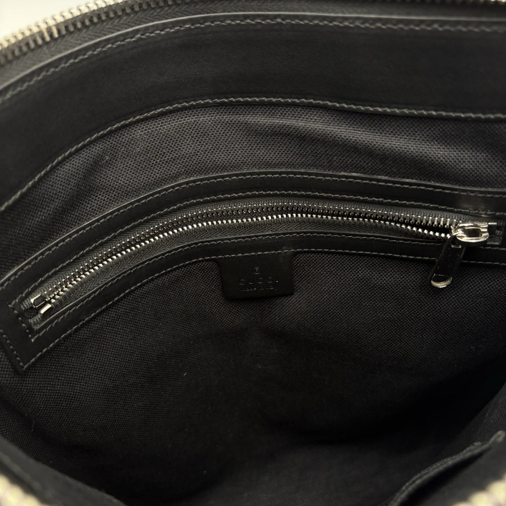 Gucci Bestiary GG Supreme Tigers Messenger Bag ' Black Grey ' | SUPER CLEAN!