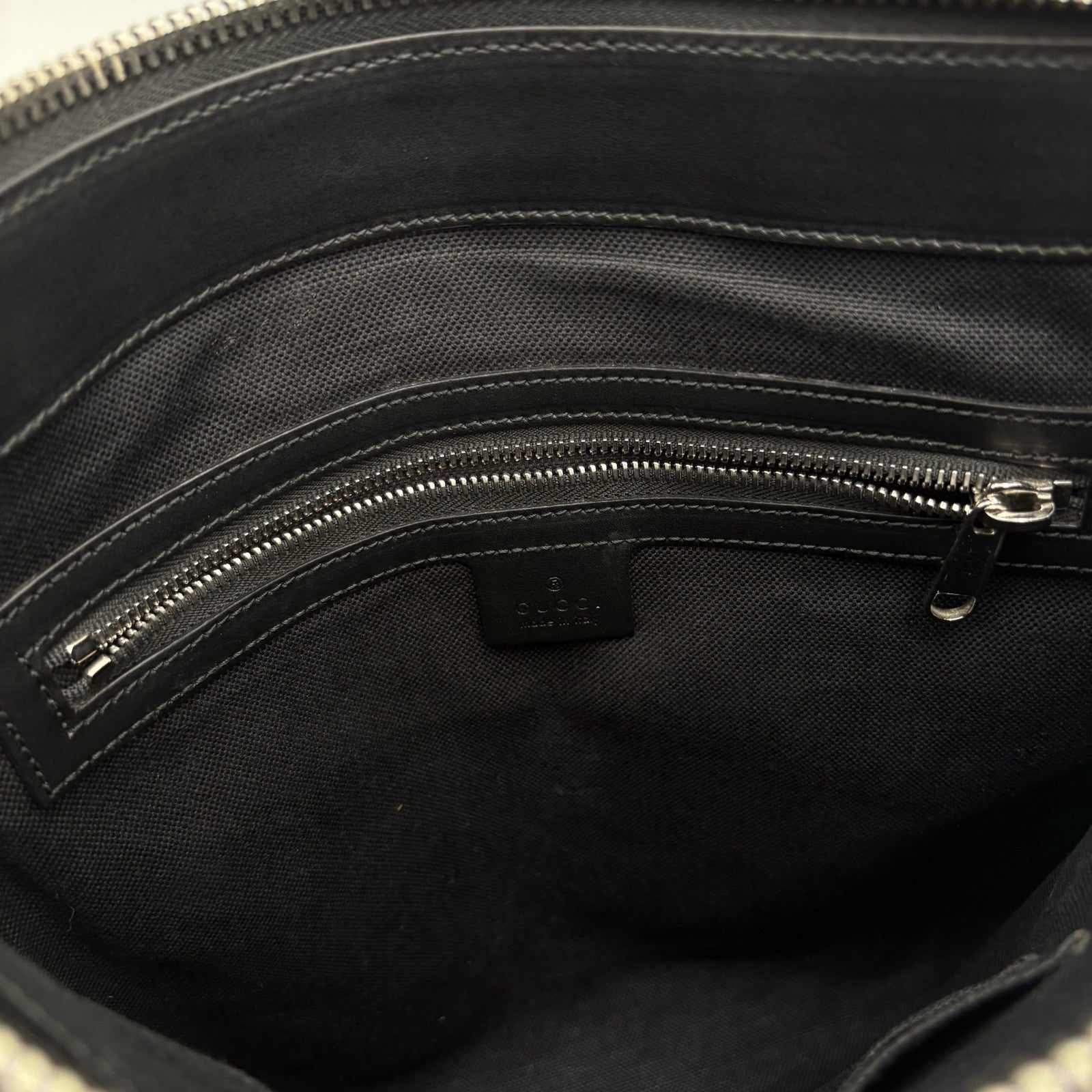 Gucci Bestiary GG Supreme Tigers Messenger Bag ' Black Grey ' | SUPER CLEAN!