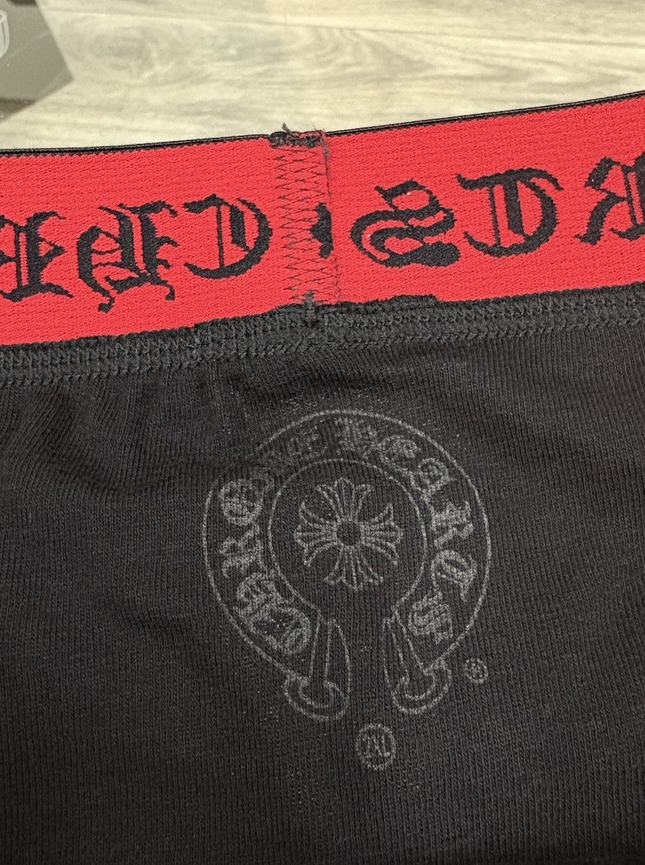 Size XXL - Chrome Hearts Matty Boy 99 Eyes Boxer Brief Shorts ' Black ' | NEW