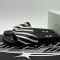 Size 42 (9 US) - Off White Black And White Slides | GOOD CONDITION!