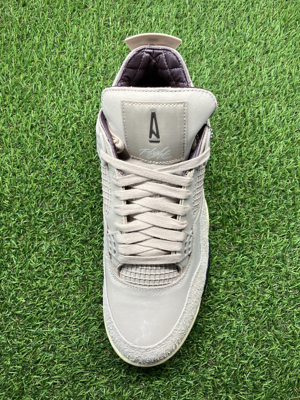 Size 9.5 - Nike Air Jordan 4 Retro x A Ma Maniere ' Fossil Stone ' | BRAND NEW!