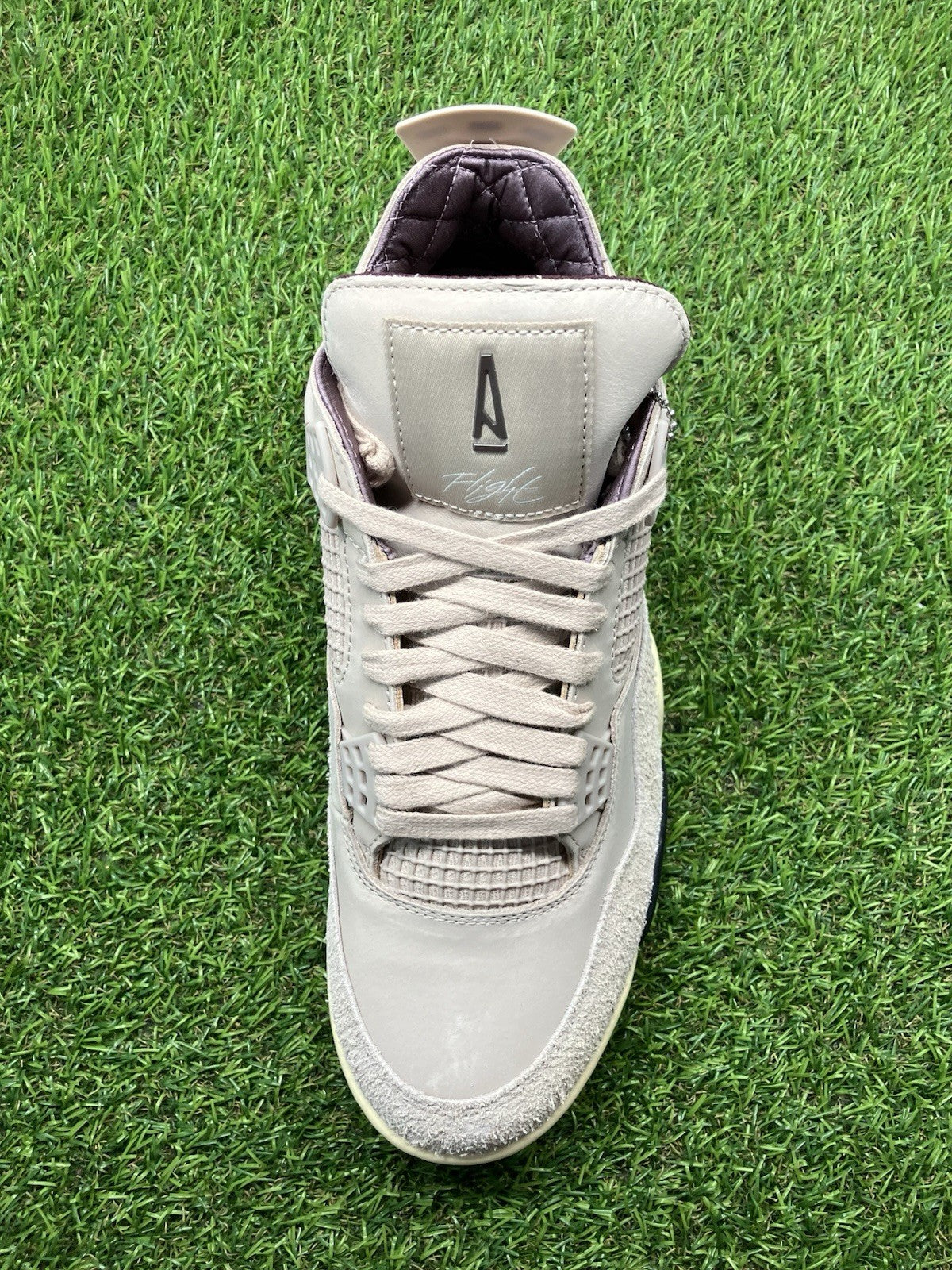 Size 9.5 - Nike Air Jordan 4 Retro x A Ma Maniere ' Fossil Stone ' | BRAND NEW!