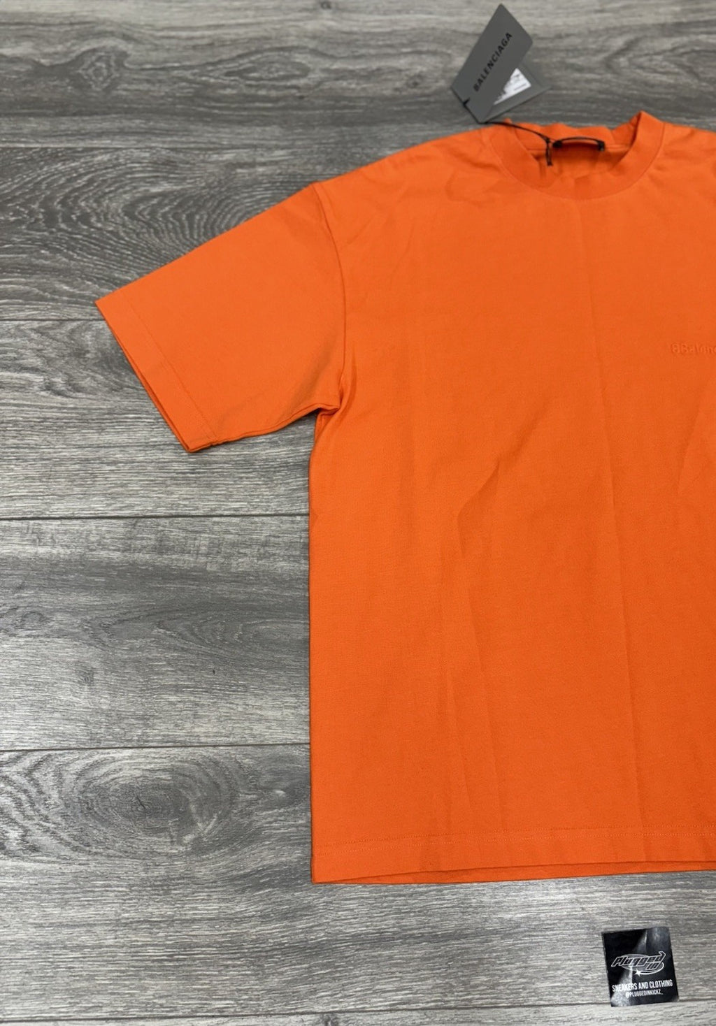 Size XXS - Balenciaga Casual T-Shirt ' Fluorescent Orange ' | NEW!