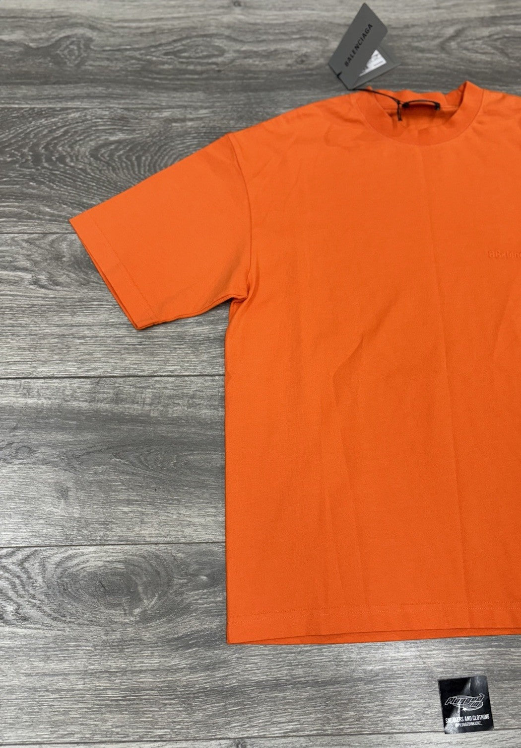 Size XXS - Balenciaga Casual T-Shirt ' Fluorescent Orange ' | NEW!