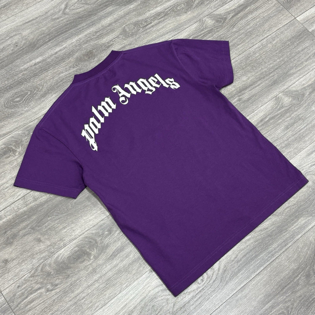 Size Medium - Palm Angels Bear Classic Tee ' Purple Brown ' | GREAT CONDITION!