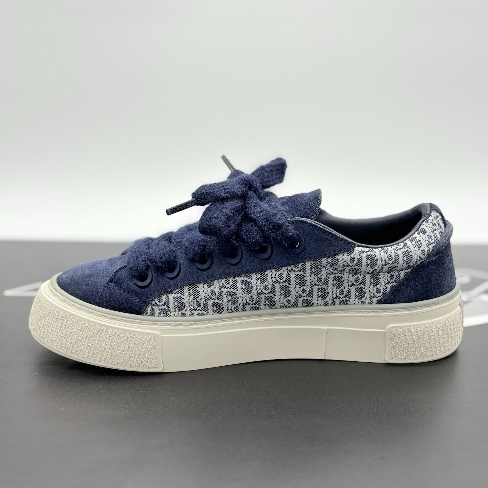 Size 41 (8 US) - Dior B33 ' Oblique Navy Blue ' | SUPER CLEAN!