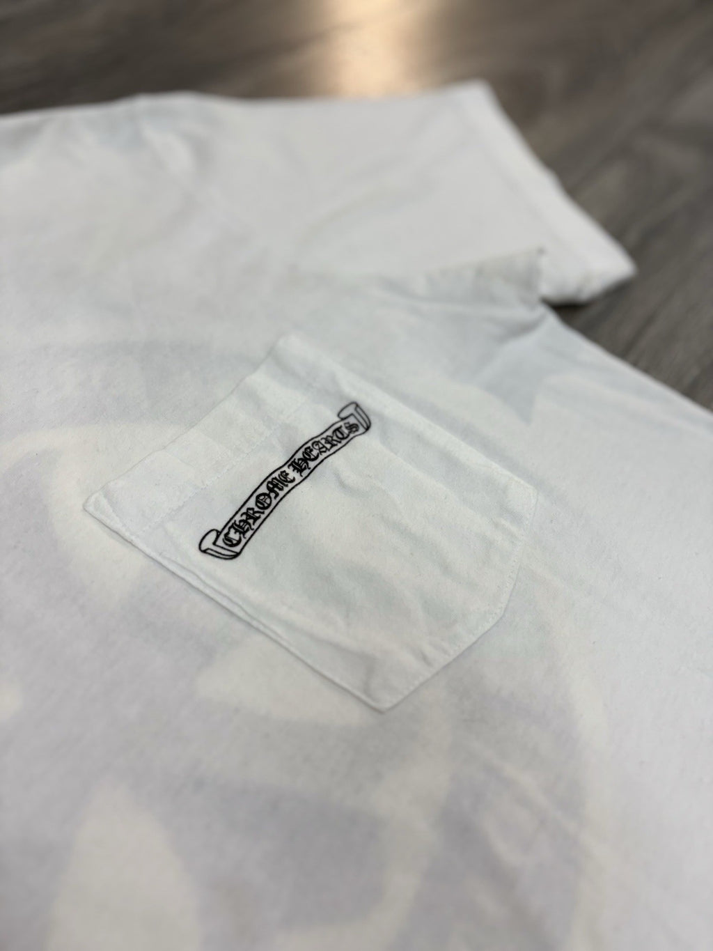 Size Medium - Chrome Hearts Plus Logo Short Sleeve T-Shirt ' White ' | EXCELLENT