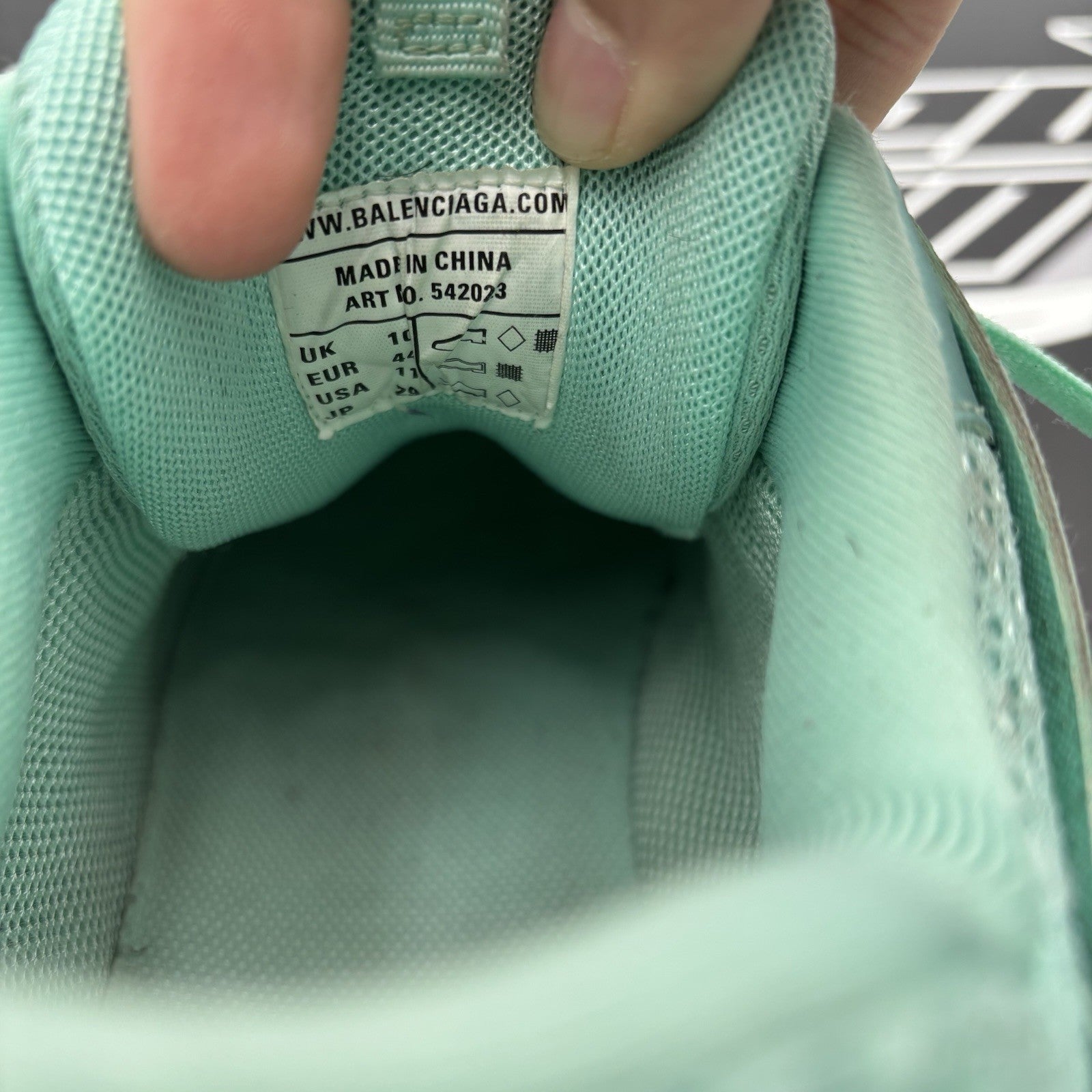 Size 44 (11 US) - Balenciaga Track ' Mint ' | GREAT CONDITION!
