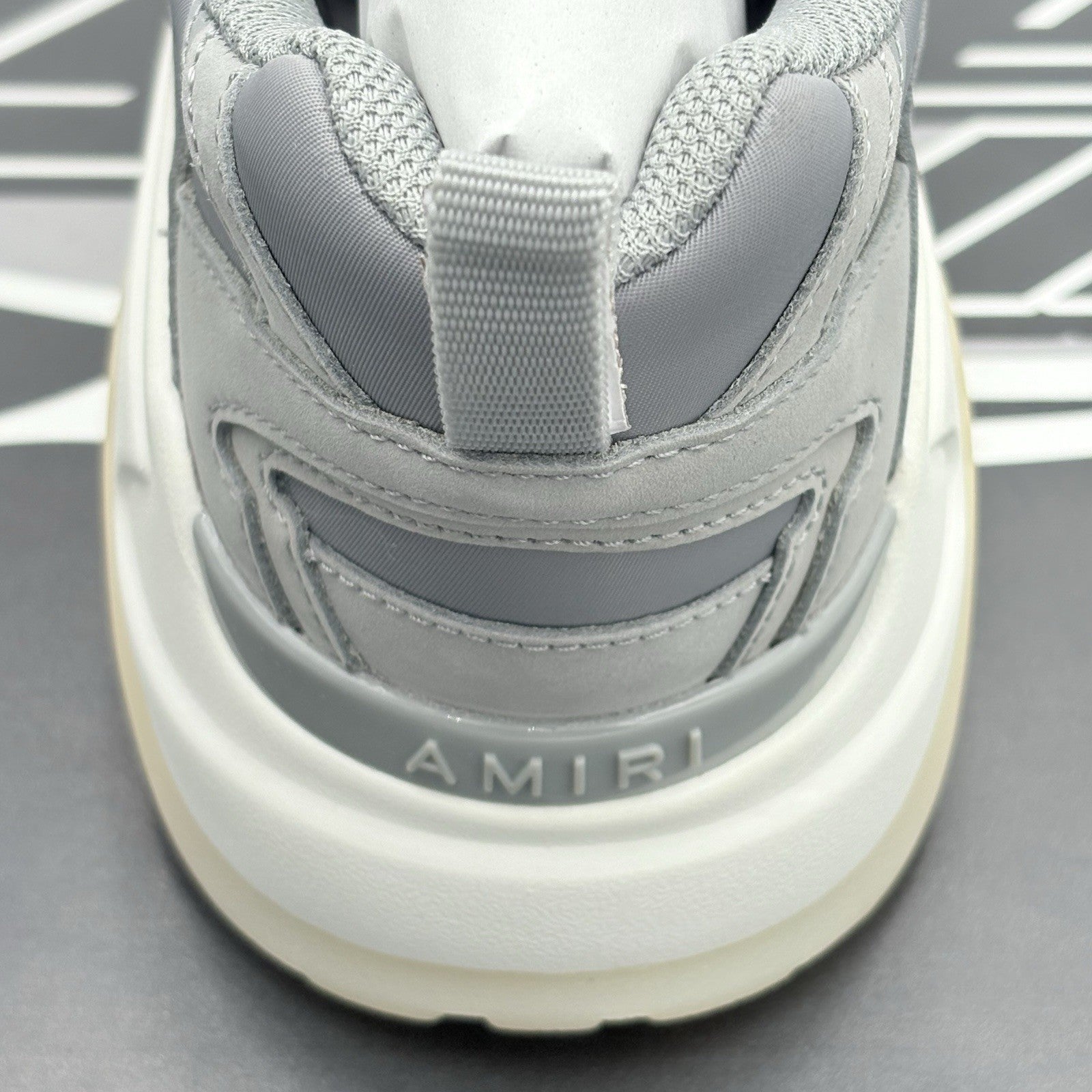 Size 43 (10 US) Amiri Bone Runner ' Grey ' | BRAND NEW! * 100% AUTHENTIC *