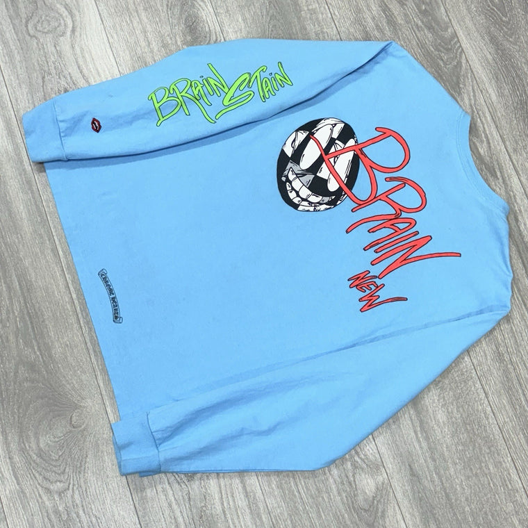 Matty Boy Brain New Long Sleeve Shirt Blue — photo 3