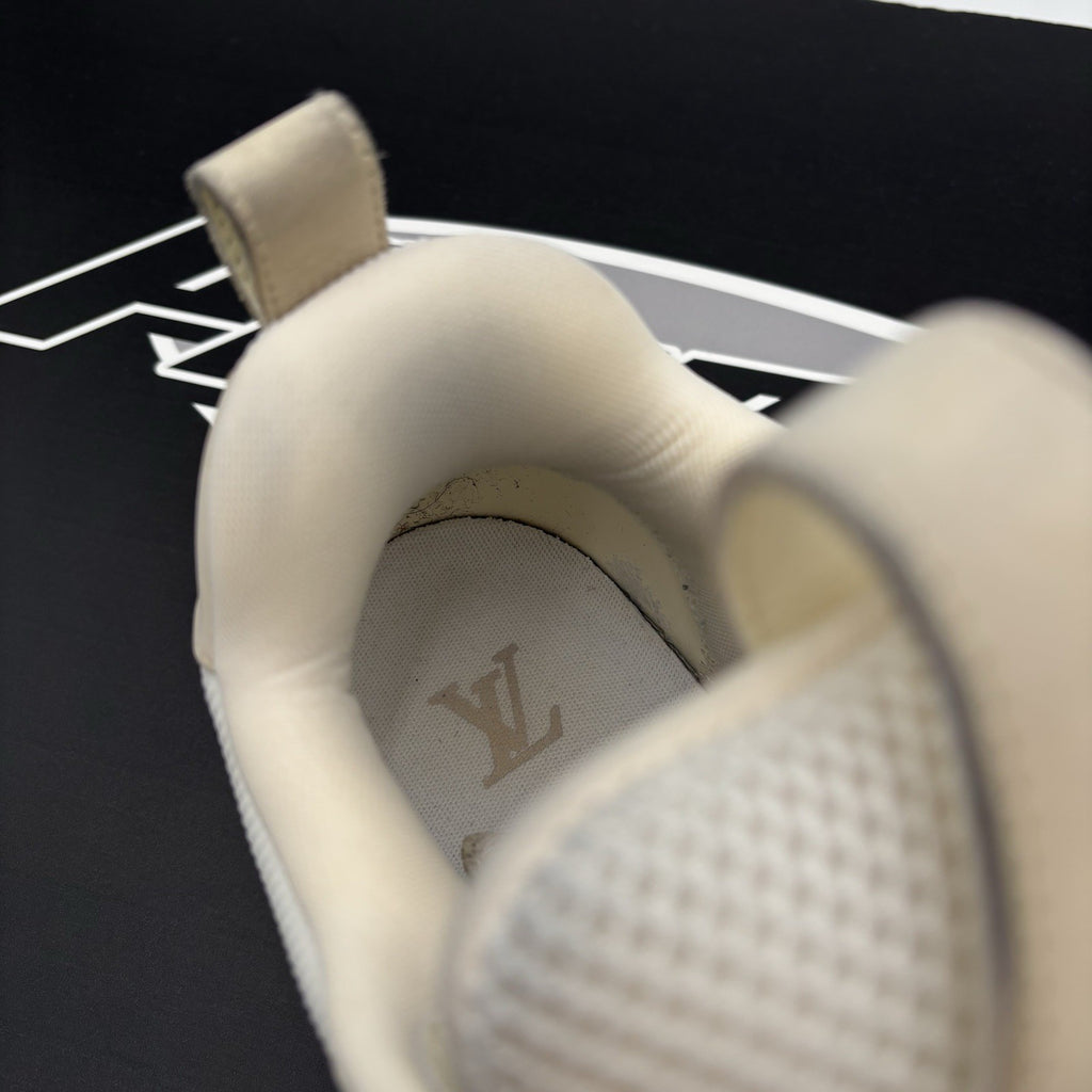 Size 7 LV (8-8.5 US) - Louis Vuitton Skate ' Beige White ' | GREAT COND!