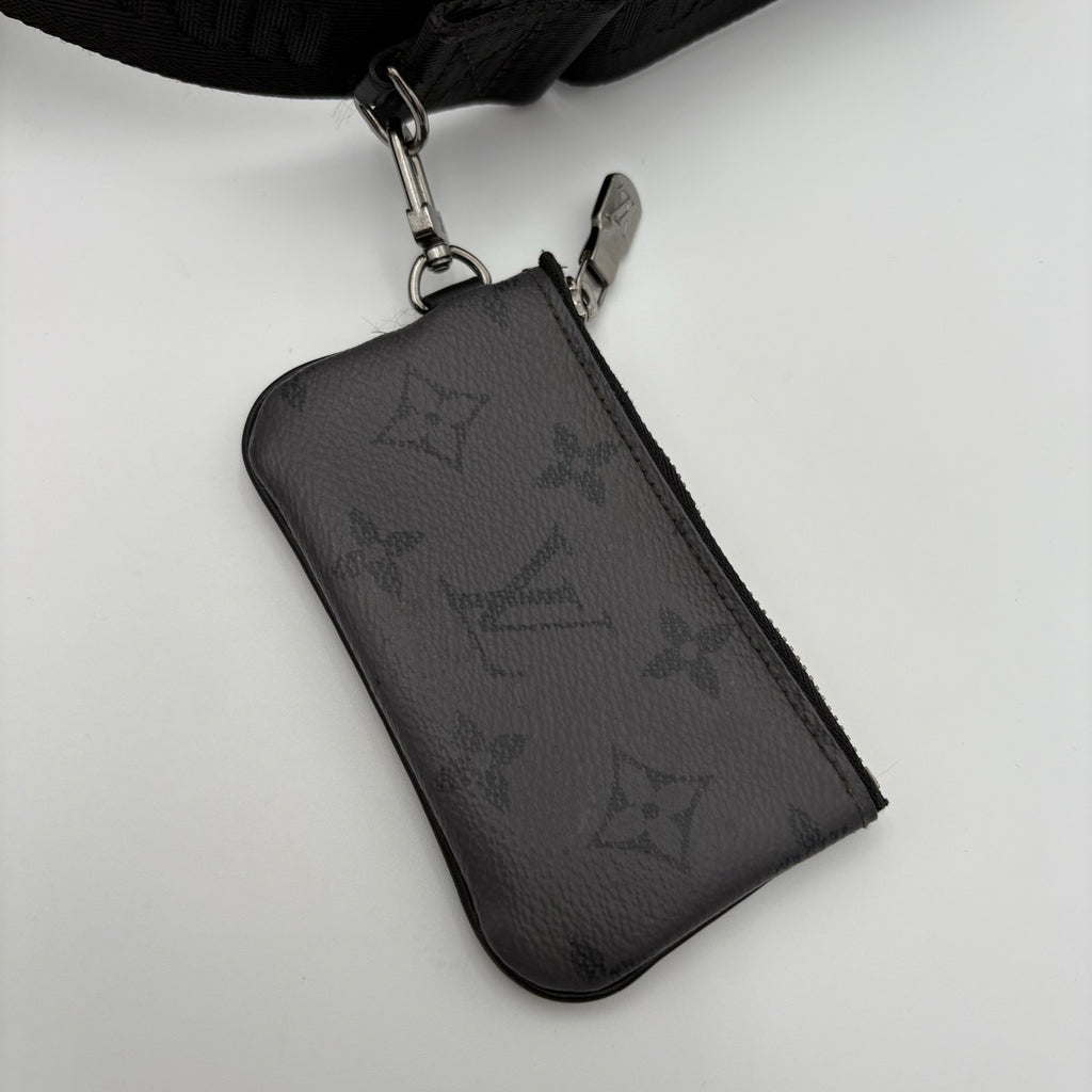 Louis Vuitton Trio Messenger Bag ' Monogram Eclipse Reverse Gray ' | GOOD COND!