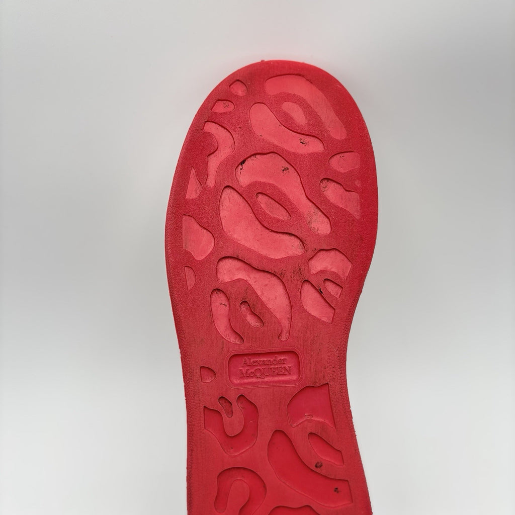 Size 45 (12 US) - Alexander McQueen Oversized ' White, Red Sole ' | GREAT COND!