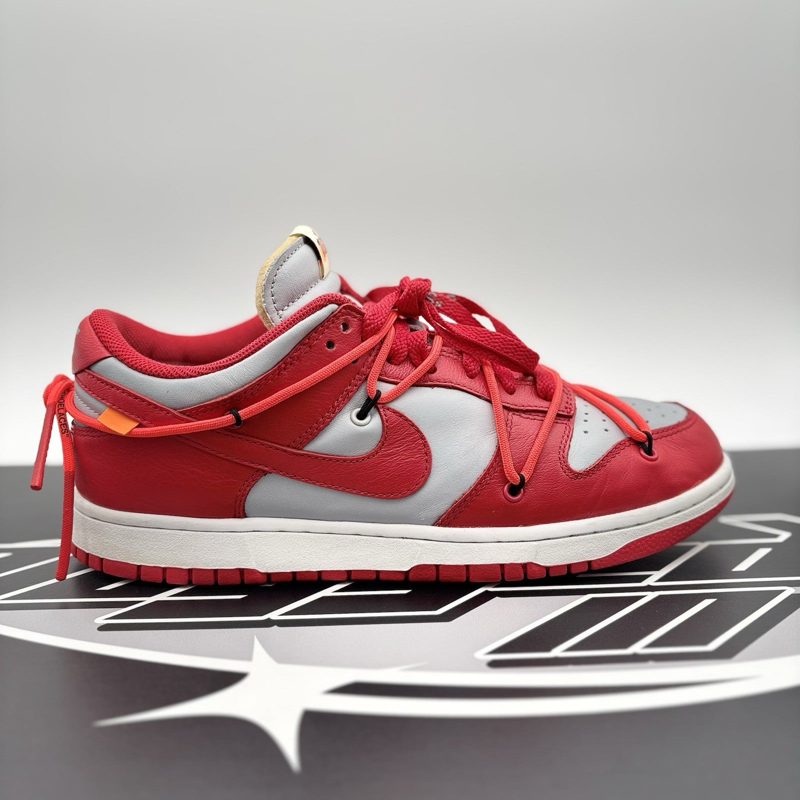 Size 9.5 - Nike Dunk Low x OFF-WHITE 2019 ' University Red ' | GREAT CONDITION!