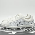 Size 9 LV (10-10.5 US) Louis Vuitton Monogram Luxembourg ' White ' | GOOD COND!