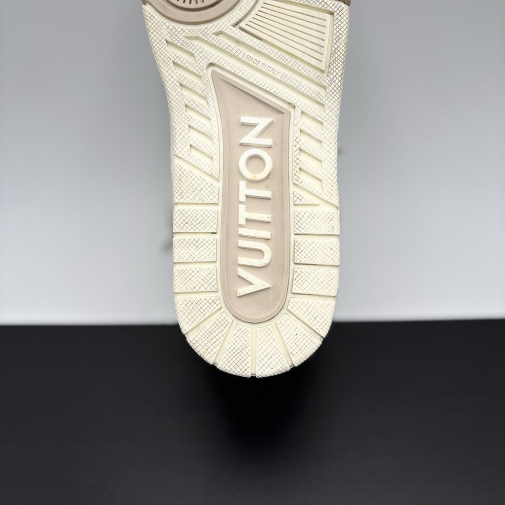 Size 7.5 LV (8.5-9 US) - Louis Vuitton Skate ' Beige White ' | GREAT COND!