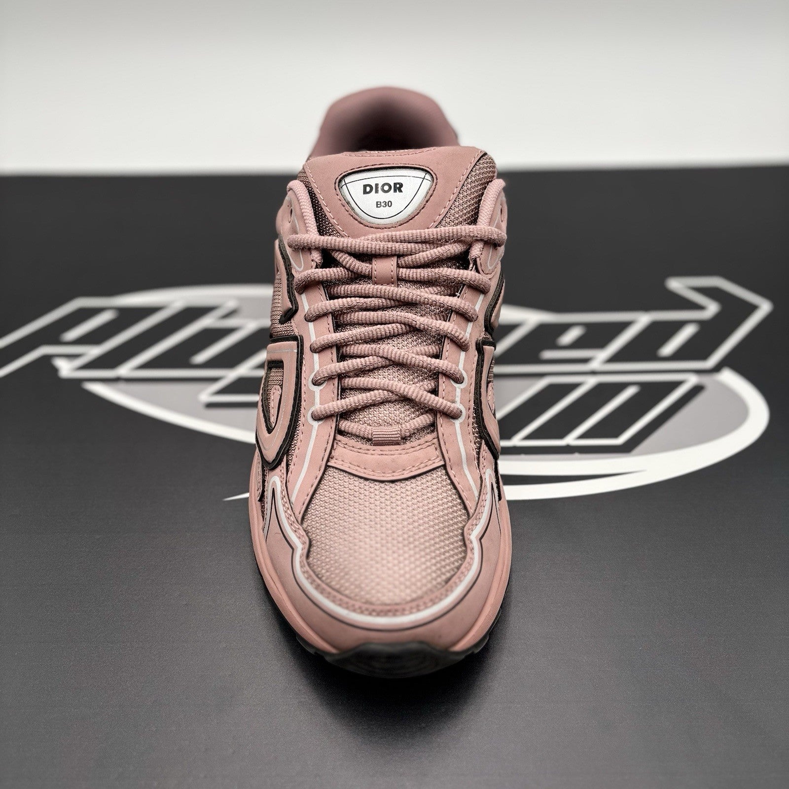 Size 44 (11 US) - Dior B30 Reflective Sneaker ' Rust Pink ' | GOOD CONDITION!