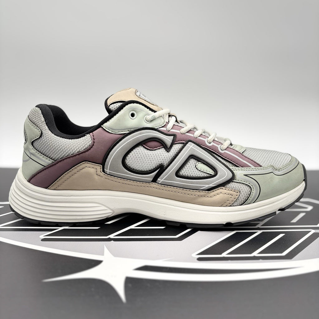 Size 44 (11 US) - Dior B30 Reflective Sneaker ' Light Green Purple ' | GOOD COND