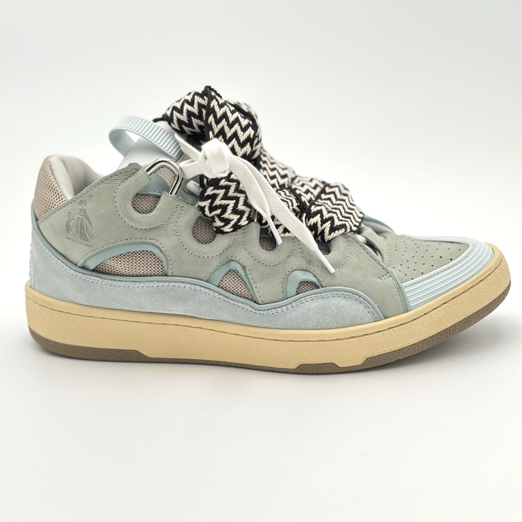 Size 41 (8 US) - Lanvin Curb Sneaker ' Light Blue ' | WORN ONCE!