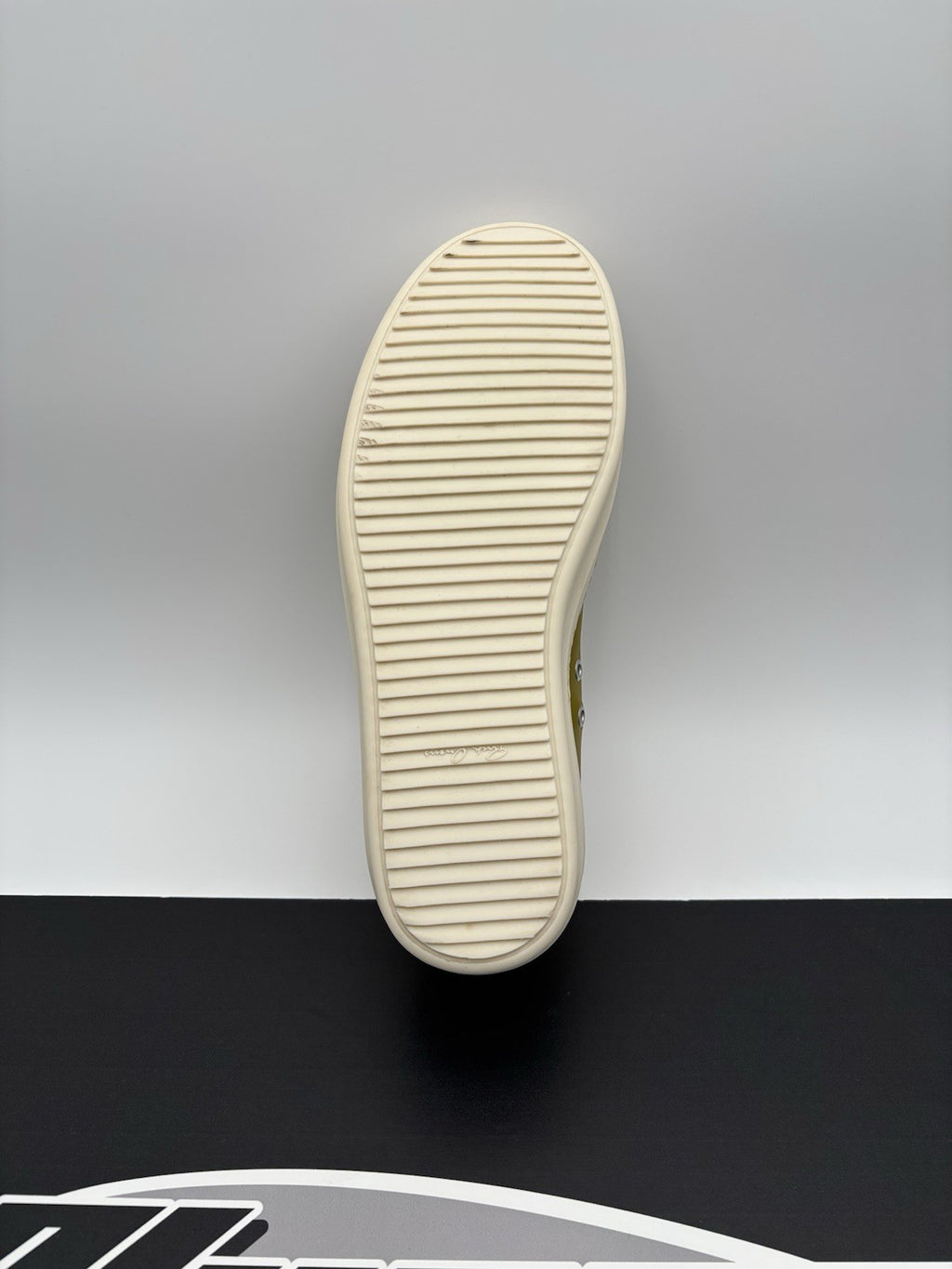 Size 44 (11 US) Rick Owens Low Leather  ' Acid Milk ' | GREAT CONDITION!