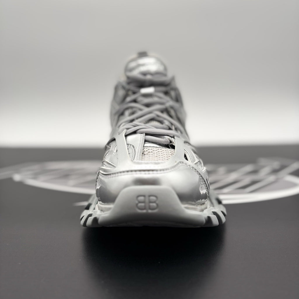 Size 42 EU (9 US) - Balenciaga Track ' Triple Silver ' | BRAND NEW!