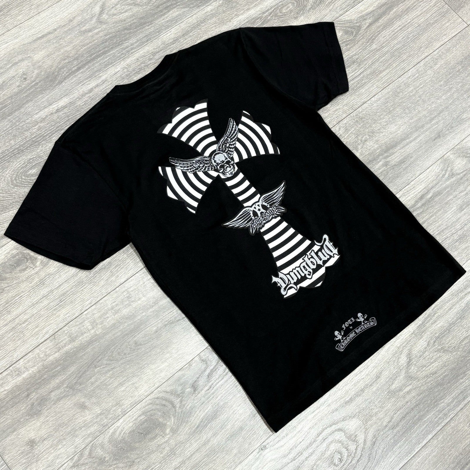 Size M - Chrome Hearts x Foti x Yung Blud x Aerosmith T-Shirt ' Black ' | NEW!
