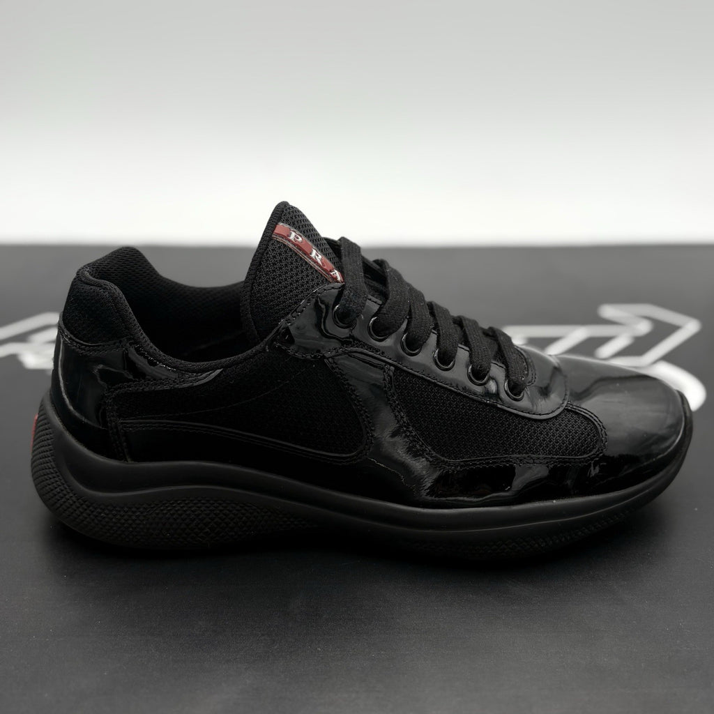 Size 5.5 UK (7.5 US) Prada Americas Cup ' Black ' | GOOD CONDITION!