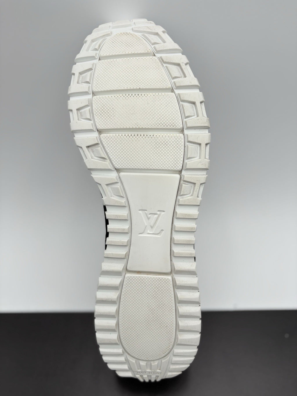 Size 9.5 LV (10.5-11 US) Louis Vuitton Run Away ' Black White ' | GOOD CONDITION