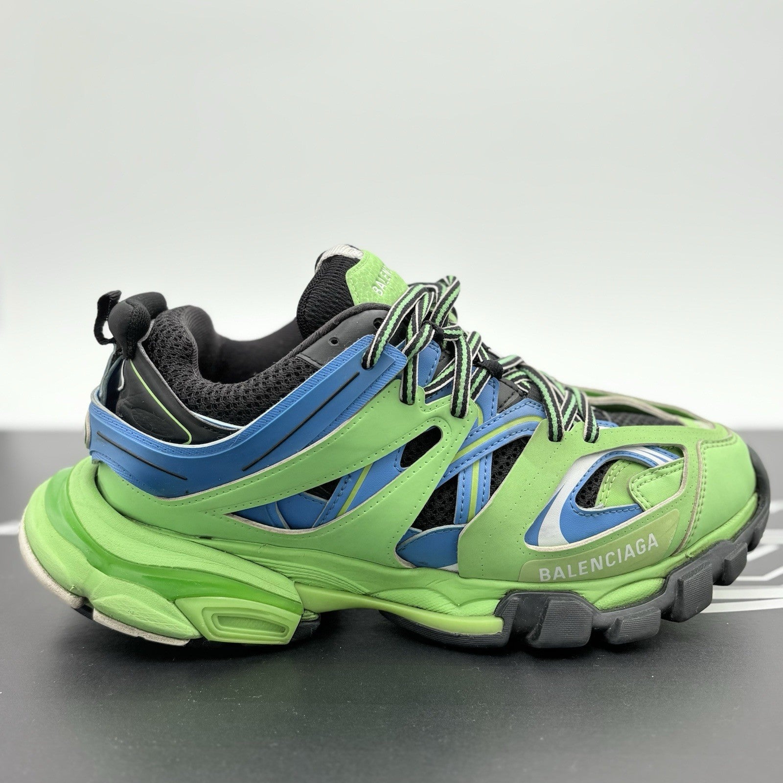 Size 40 (7 US) - Balenciaga Track ' Blue Green ' | GOOD CONDITION!