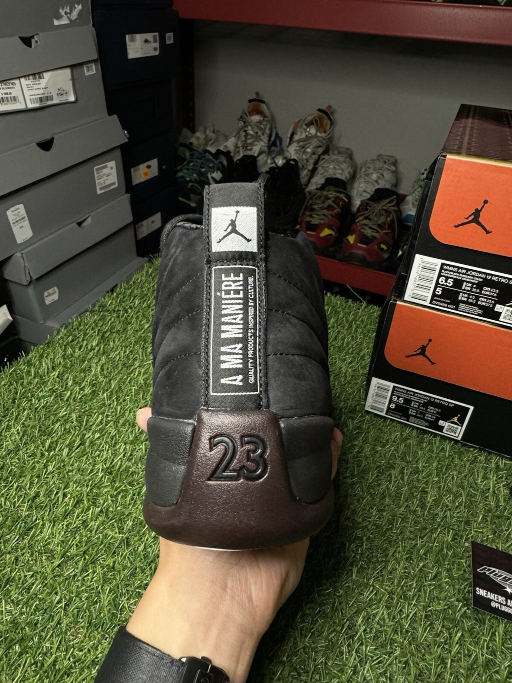 Air Jordan 12 Retro A Ma Maniere Black DV6989-001IN