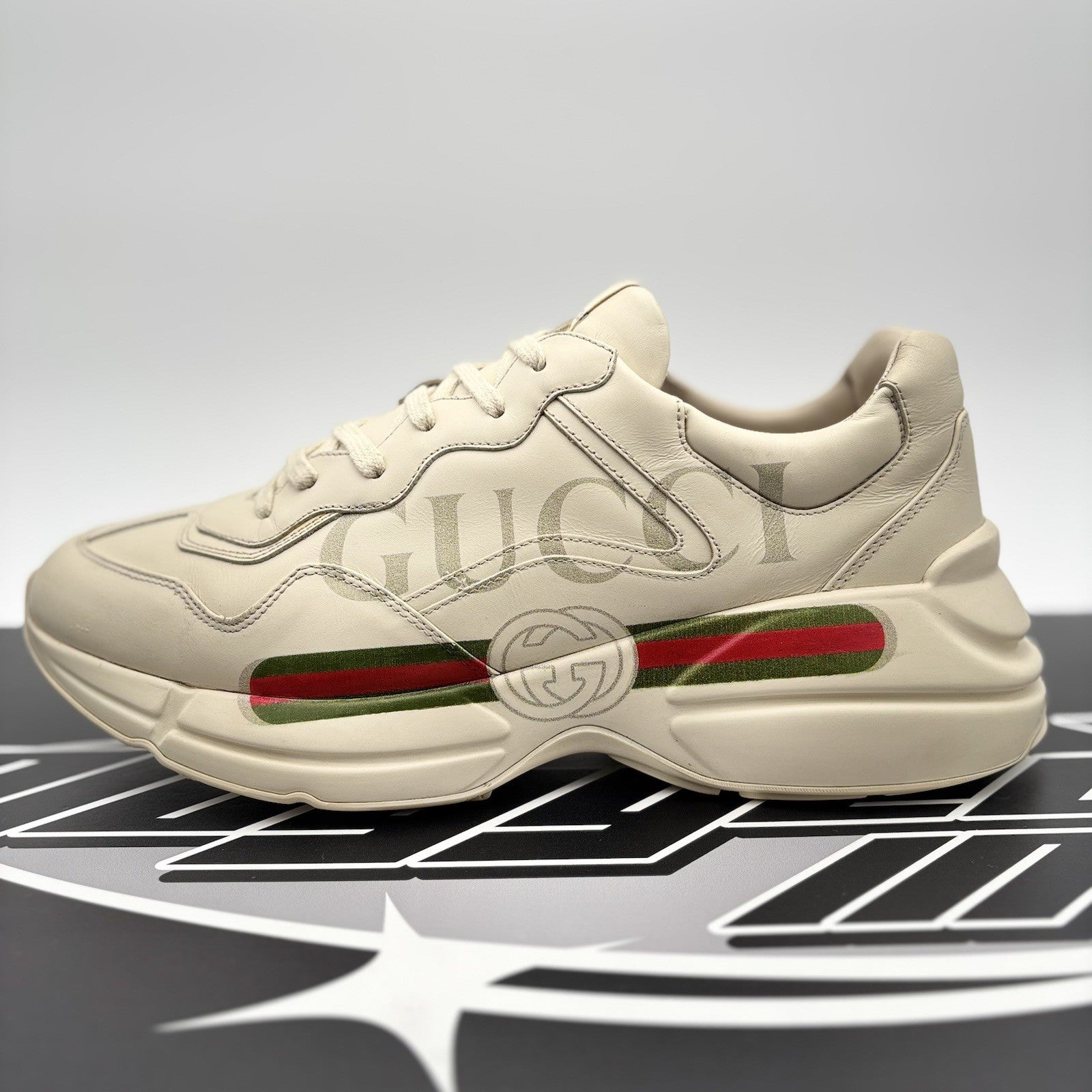Size 10 (10.5 US) - Gucci Rhyton GG  ' Gucci Logo ' | GREAT CONDITION!