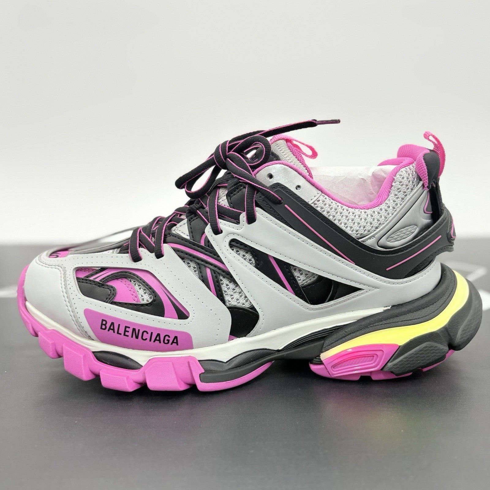 Size 40 - Balenciaga Track LED ' Pink White Black ' | BRAND NEW!