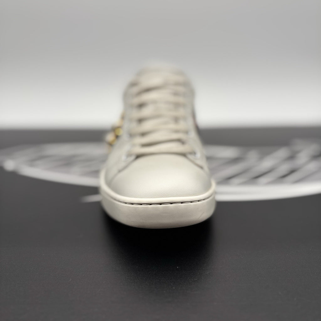 Size 36.5 - Gucci Ace Studded ' White, Pearls ' | GREAT CONDITION!