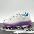 Size 42 (9 US) Alexander McQueen ' Transparent Sole White Purple ' | GREAT COND!