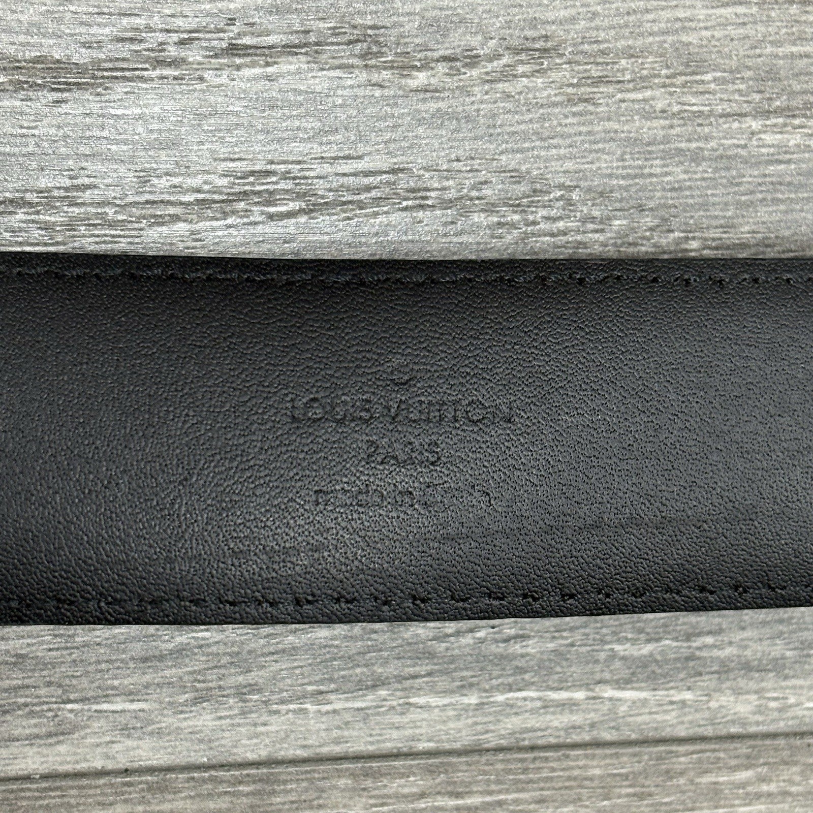 Louis Vuitton Pont Neuf 35mm Belt ' Damier Graphite '