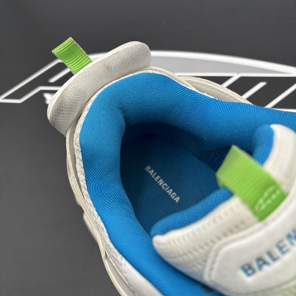 Size 45 (12 US) - Balenciaga Track ' White Blue Green ' | GREAT CONDITION!