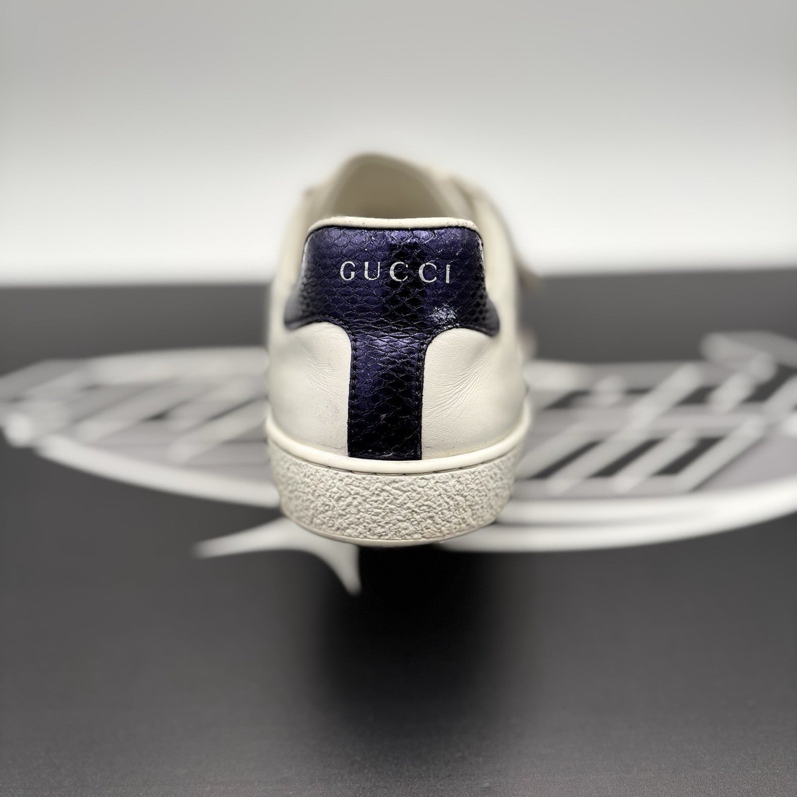 Size 9.5 G (10 US) - Gucci Ace Web Patches ' UFO, Dragon ' | GREAT CONDITION!