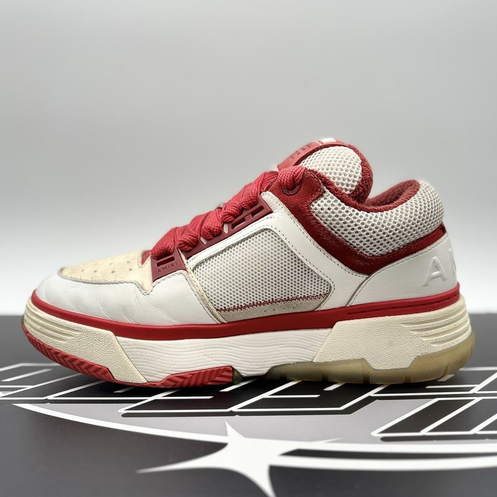 Size 42 (9 US) Amiri MA-1 ' White, Red ' | GOOD CONDITION!