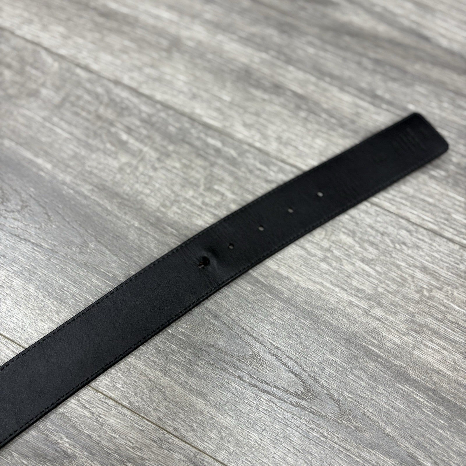 Louis Vuitton Eclipse Monogram LV Initials Reversible Belt ' Black ' | CLEAN!