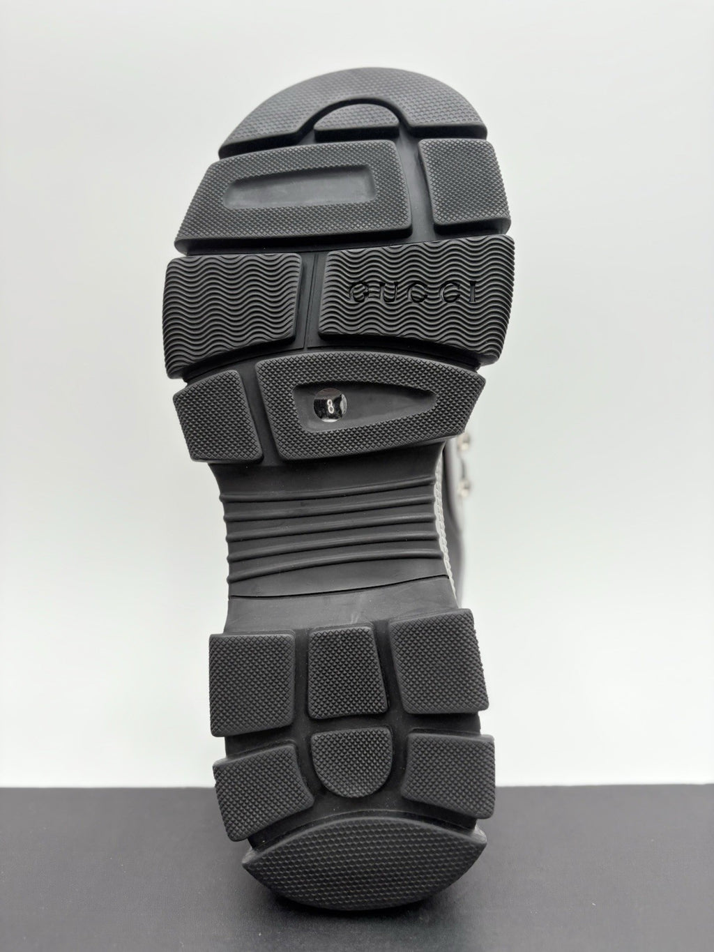 Size 8 G (8.5 US) - Gucci Flashtrek SEGA ' Reflective Grey ' | NEW!