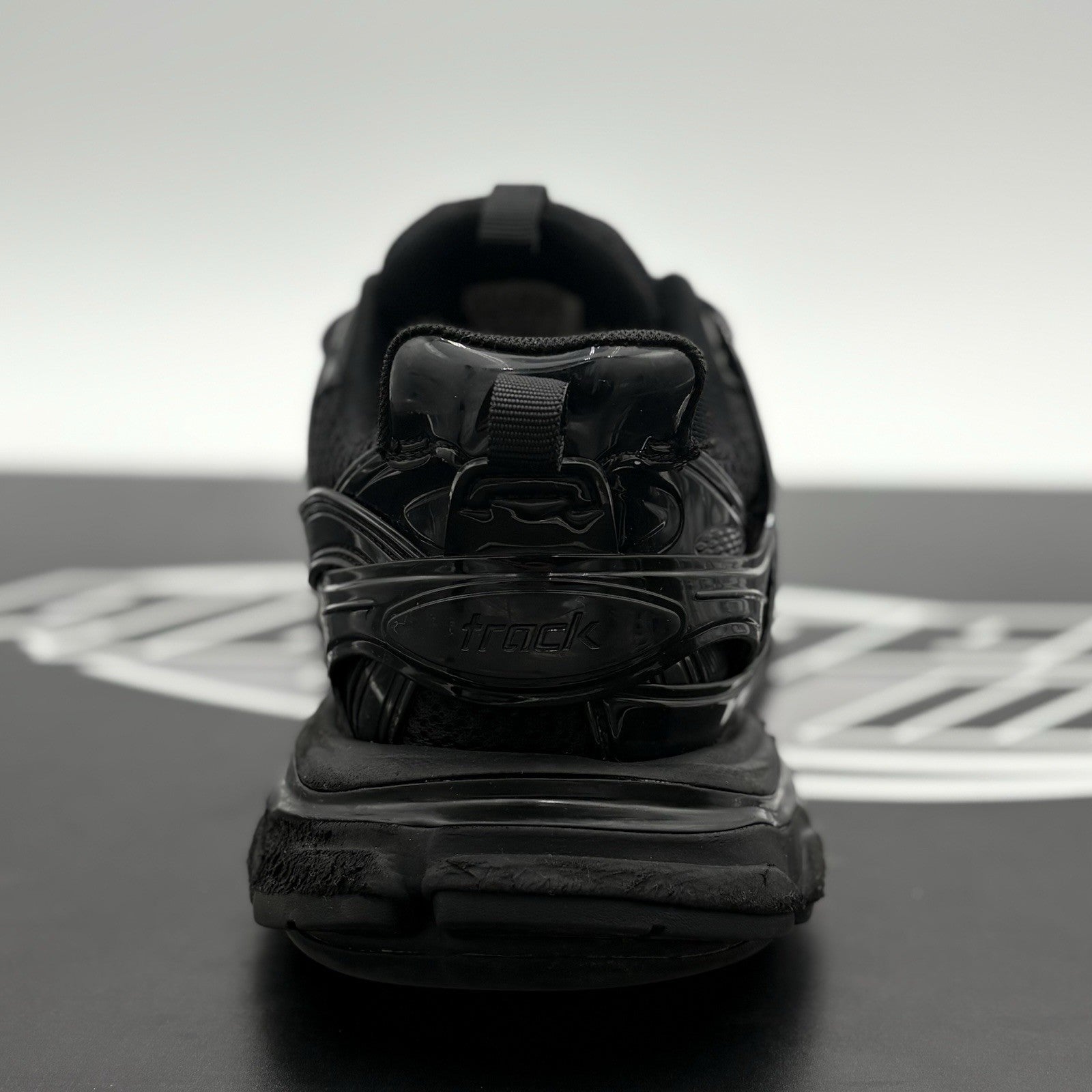 Size 41 (8 US) Balenciaga Track Sneaker ' Black Patent ' | GOOD CONDITION!