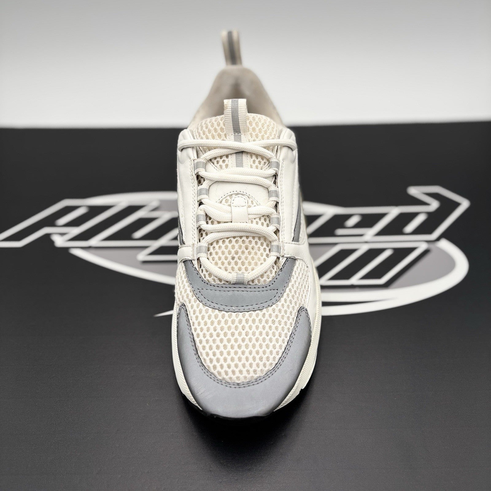 Size 44  (11 US) - Dior B22 Sneaker ' White Reflective ' | SUPER CLEAN!