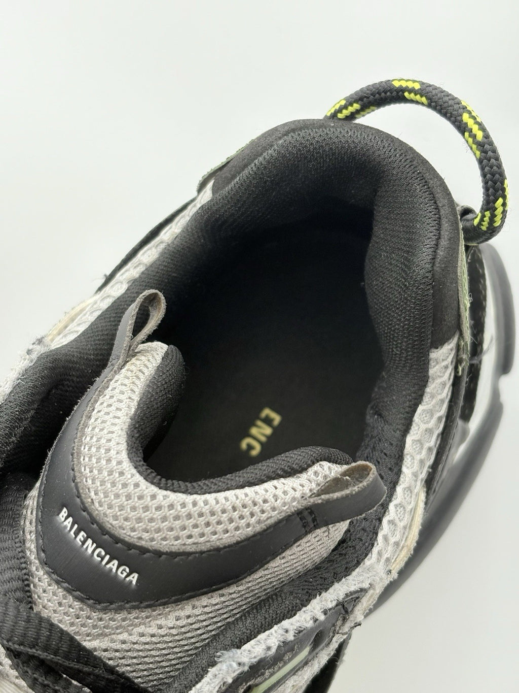Size 46 (13 US) - Balenciaga Runner 2.0 ' Silver Neon Yellow ' | SUPER CLEAN!