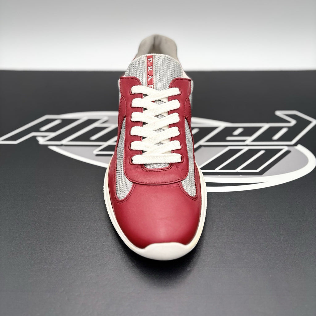 Size 9.5 UK (10.5 US) Prada Americas Cup ' Black White Red ' | GOOD CONDITION!