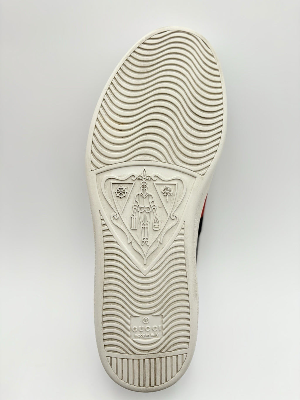 Size 8.5 G (9 US) Gucci Ace GG Supreme ' Black Grey ' | GREAT CONDITION!