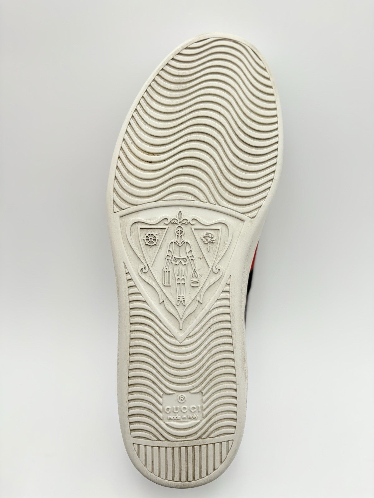 Size 8.5 G (9 US) Gucci Ace GG Supreme ' Black Grey ' | GREAT CONDITION!