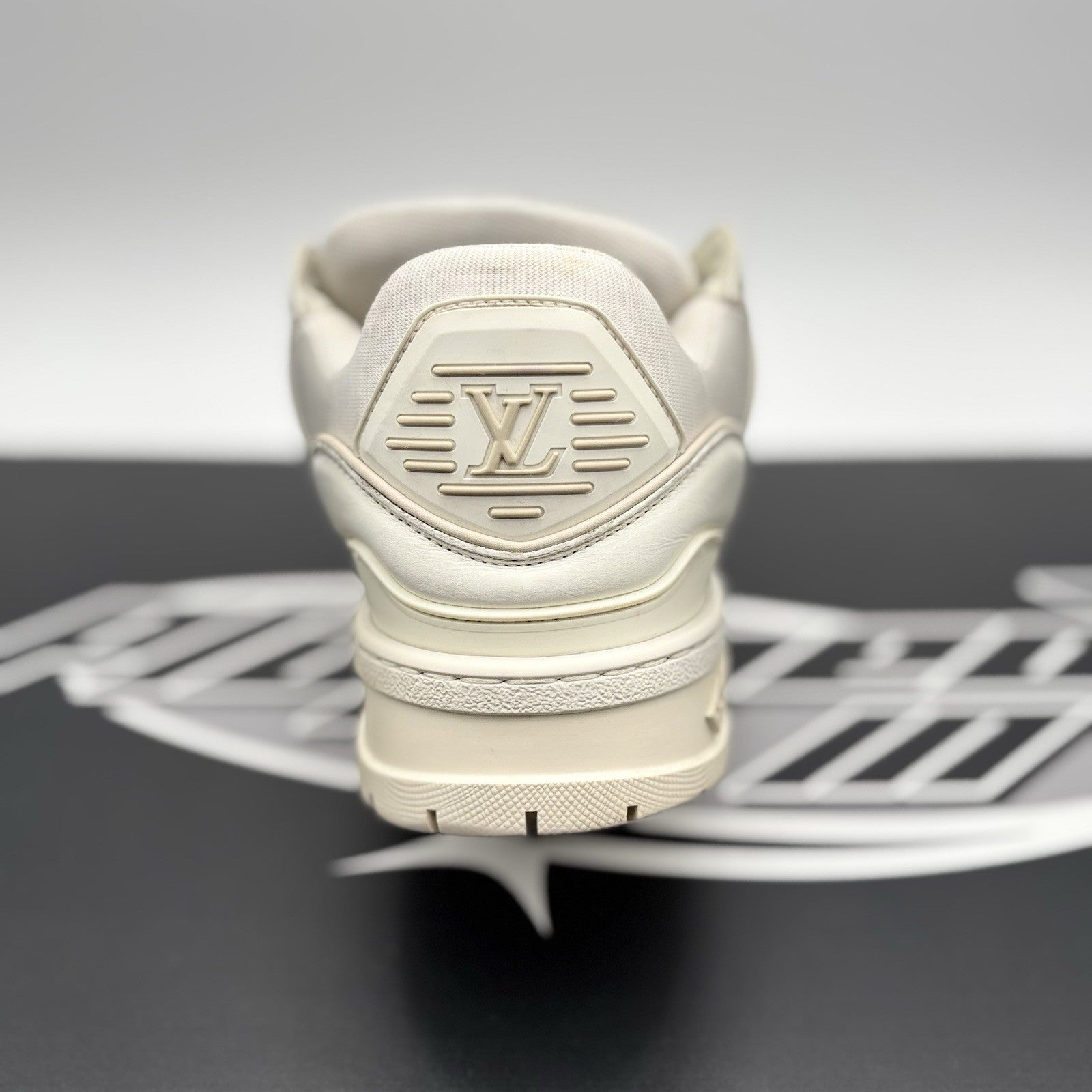 Size 9 LV (10-10.5 US) - Louis Vuitton Maxi Trainer ' White '