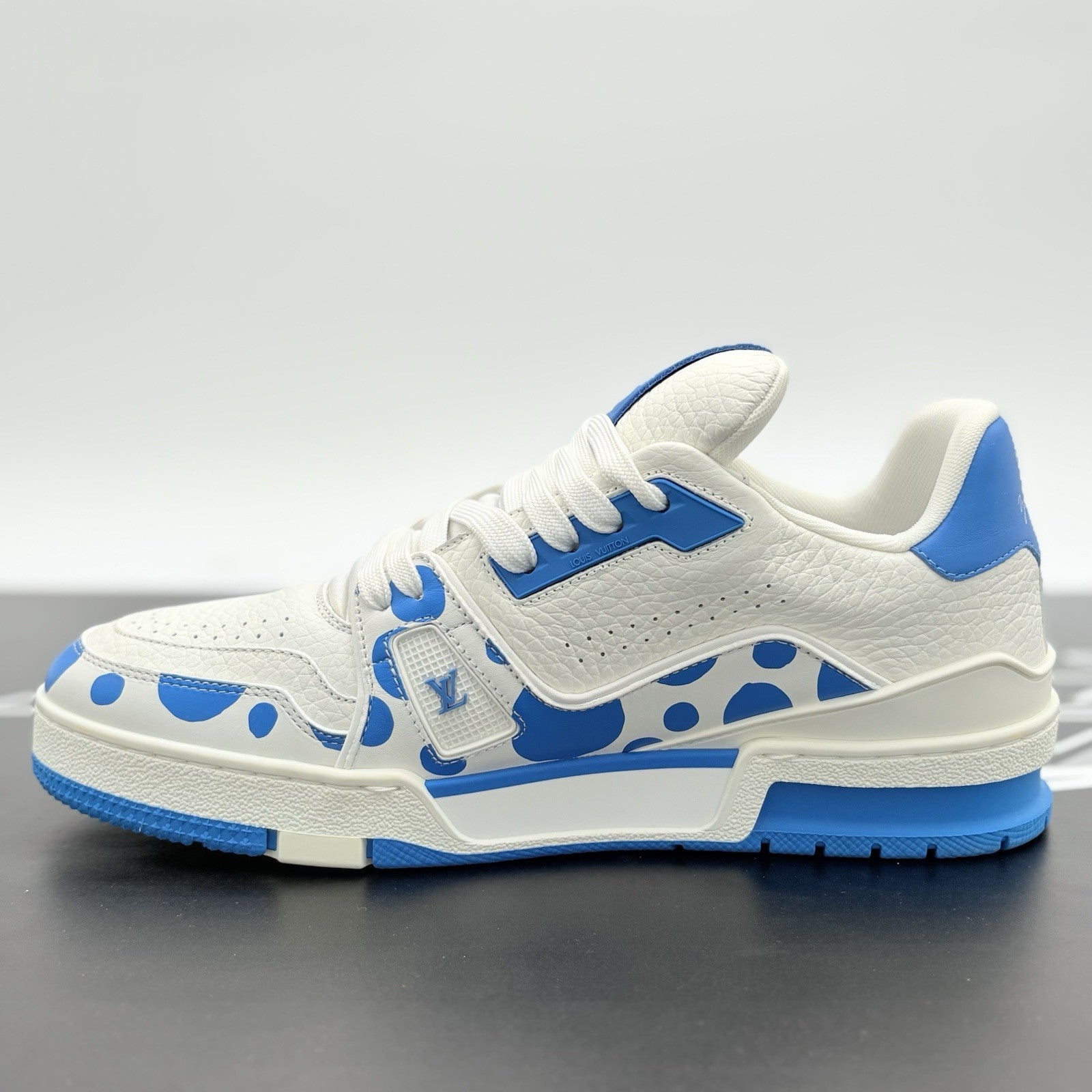 Size 6 LV (7-7.5 US) Louis Vuitton x Yayoi Kusama ' White Blue ' | BRAND NEW!