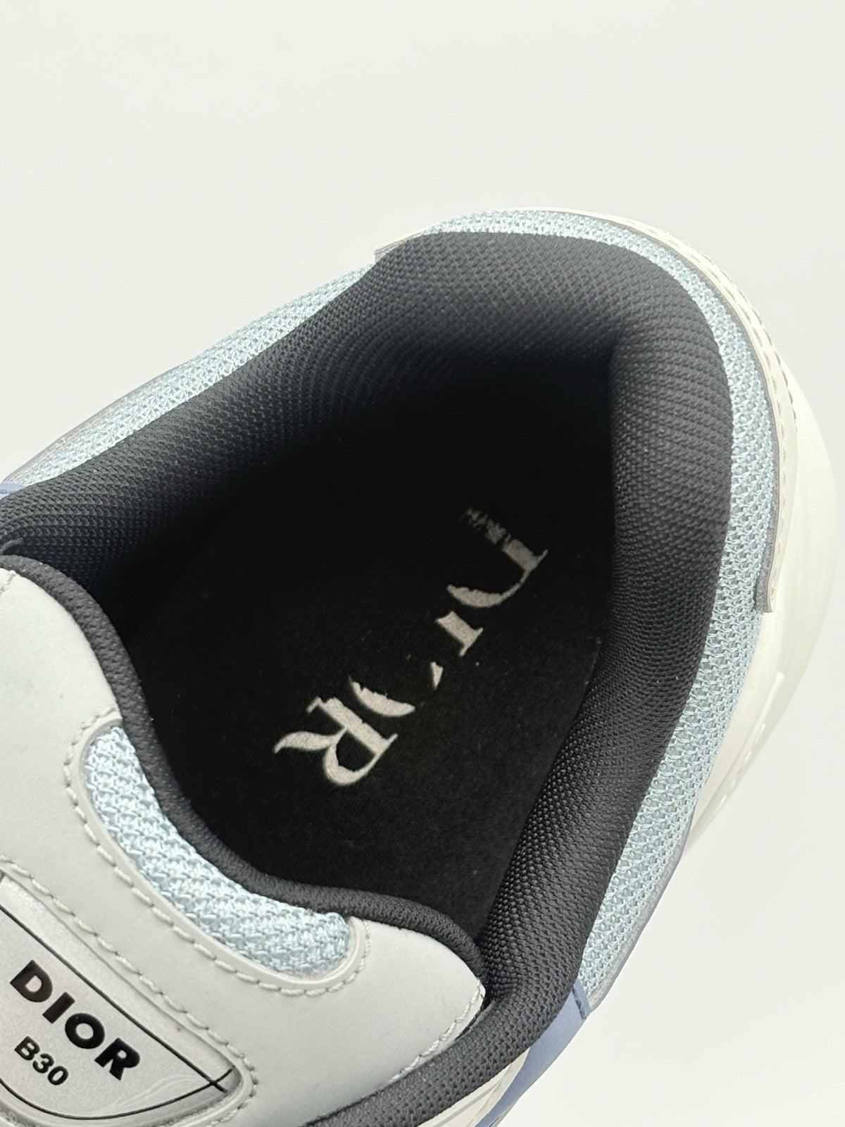 Size 46 (13 US) - Dior B30 Reflective Sneaker ' Blue Grey White ' | SUPER CLEAN!